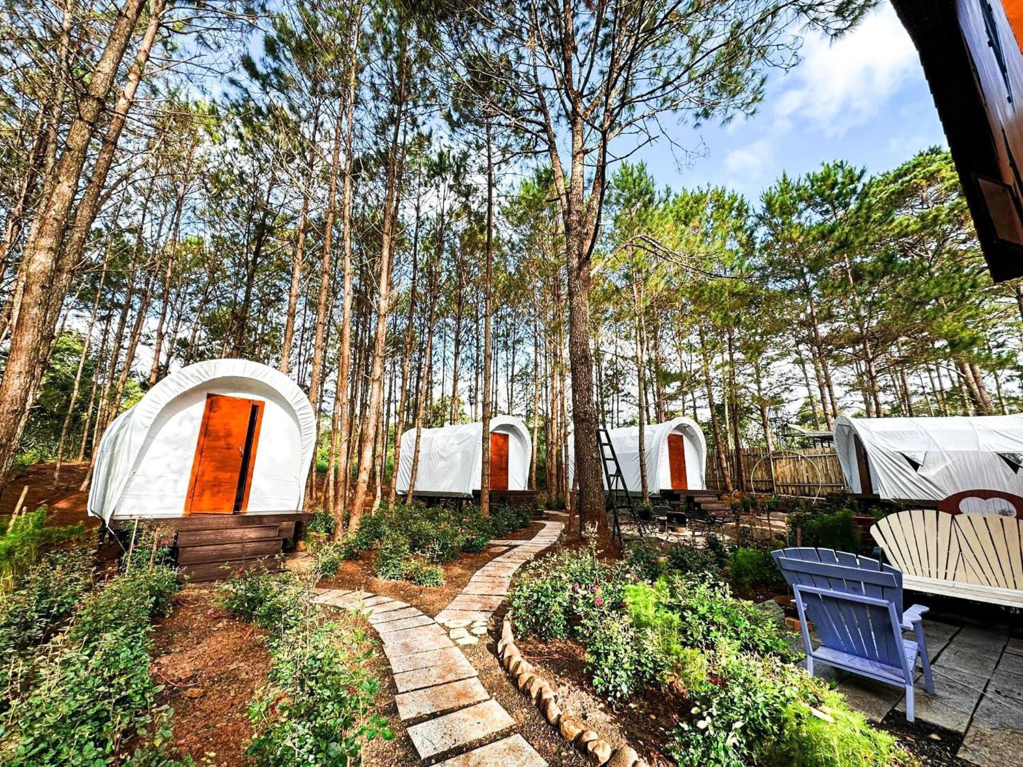 De Vivre Homestay Mang Den Kon Von Kla Luaran gambar