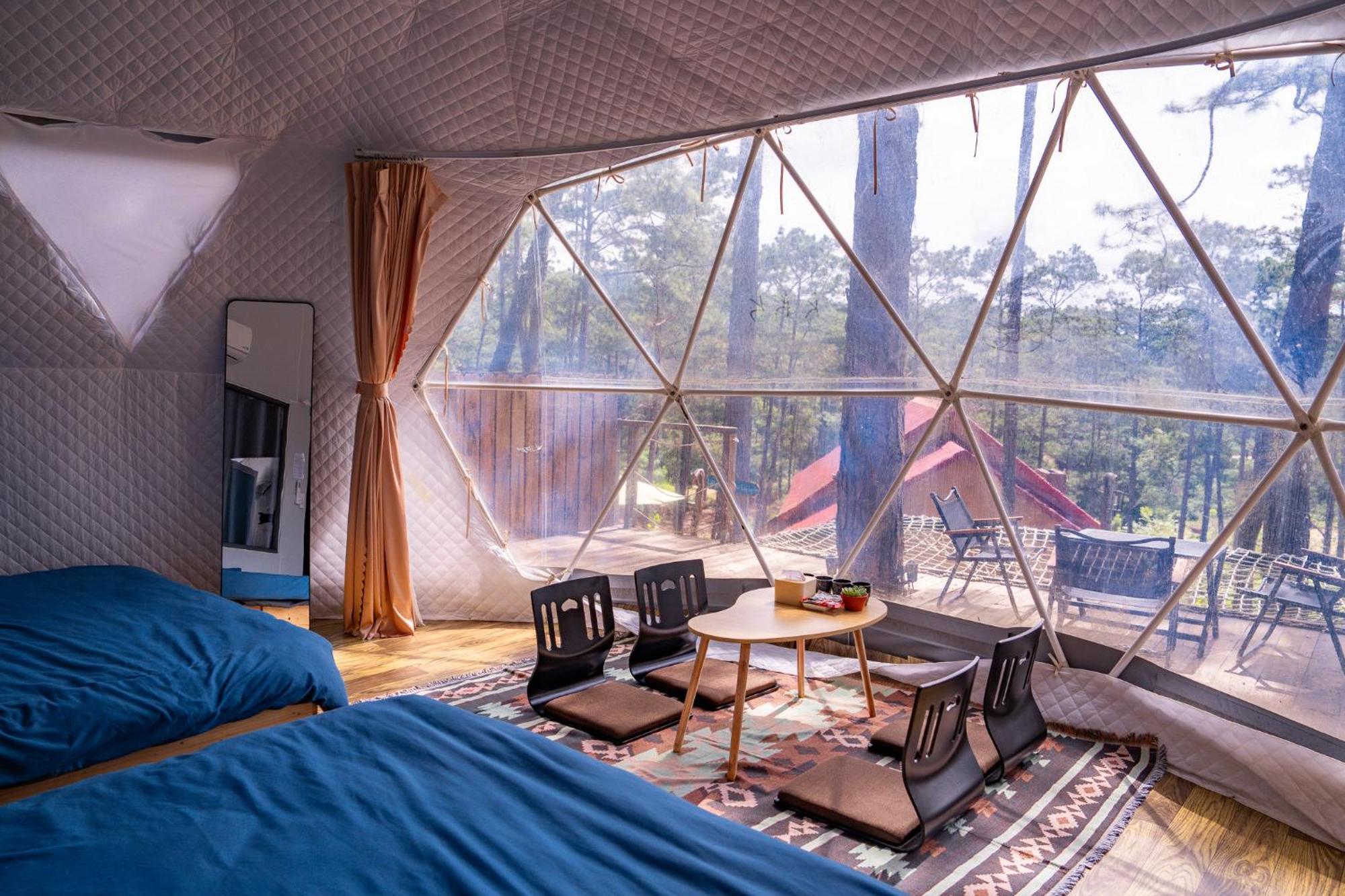 De Vivre Homestay Mang Den Kon Von Kla Luaran gambar